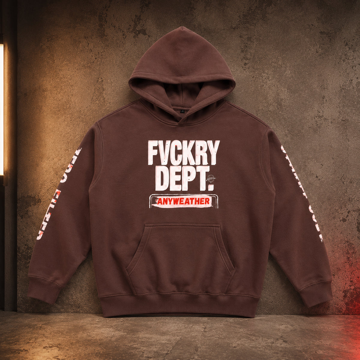 FVCKRY DEPT Streetwear Pullover Hoodie
