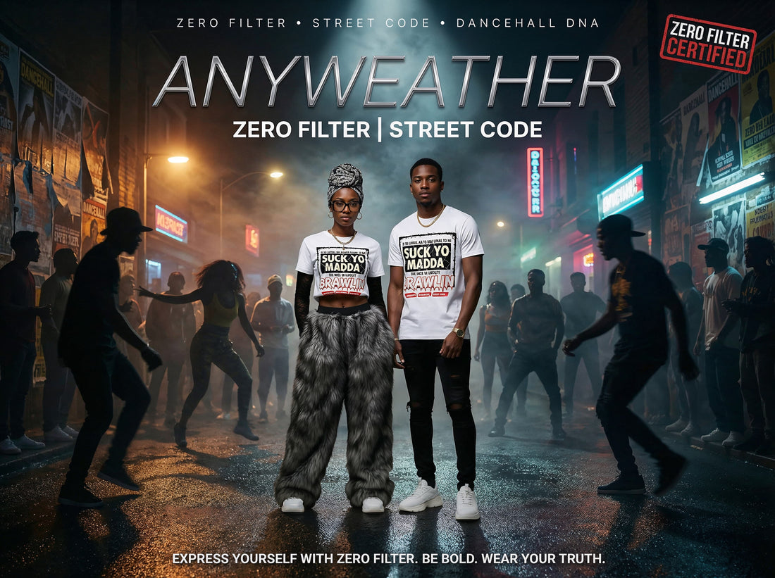 Zero Filter Streetwear bold urban fashion collection image showcasing modern streetwear style and identity