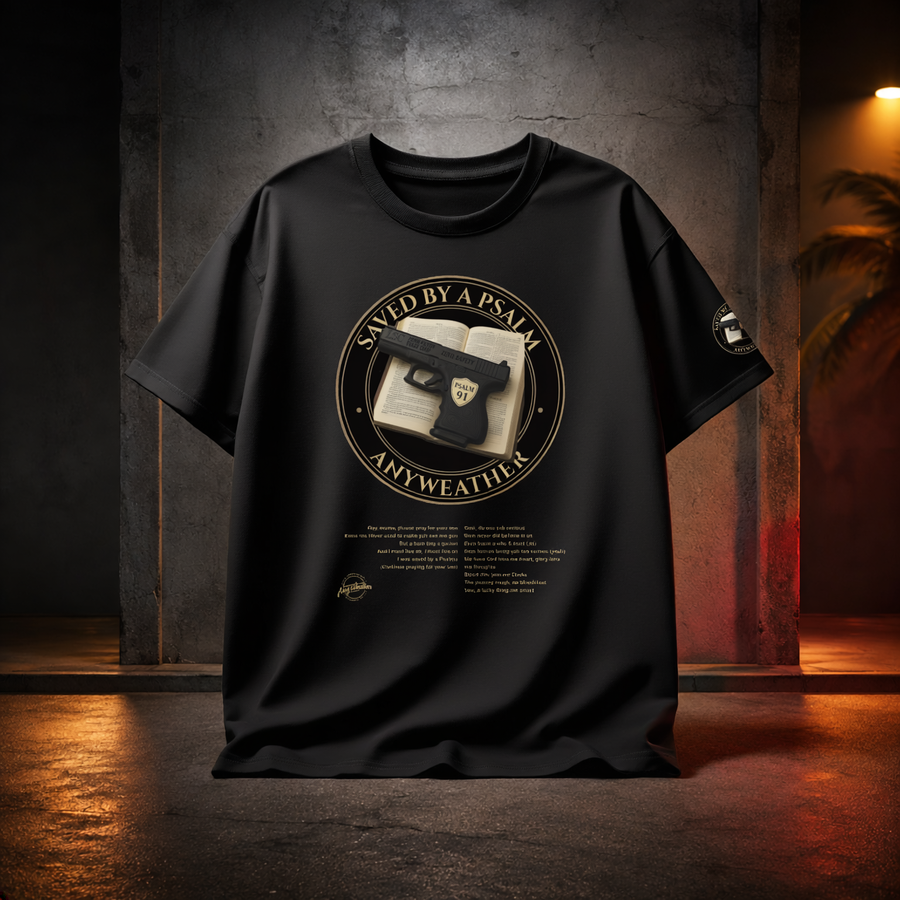 Black Unisex Tee in Classic Black — front