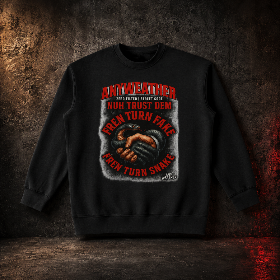 Fren Turn Snake Crewneck Sweatshirt